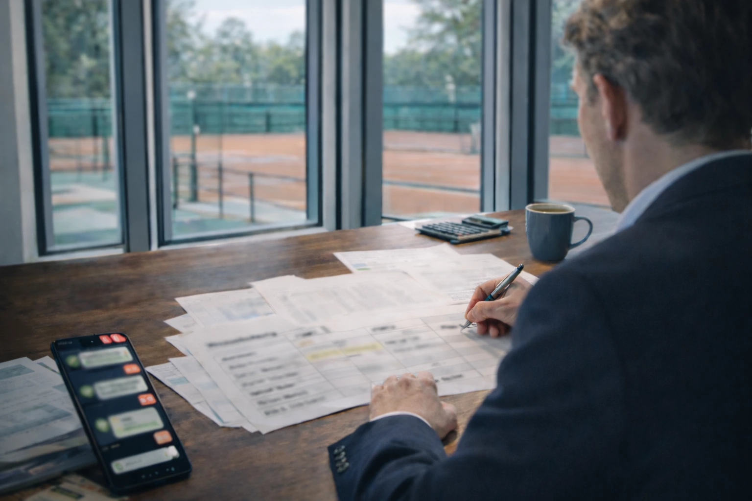 Vereinsalltag mit verteilten Buchungen und manueller Verwaltung vor der zentralen Vereinssoftware Tennis